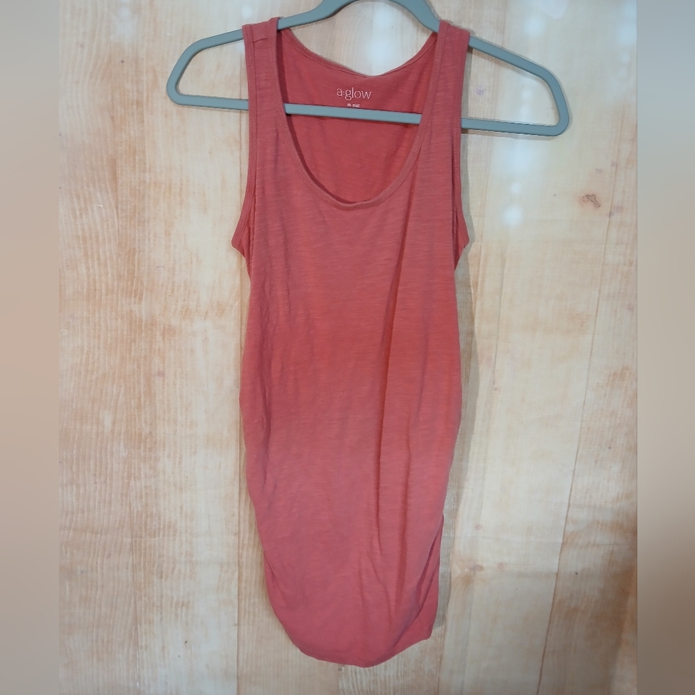 a:glow Women's Warm Red Tank Top